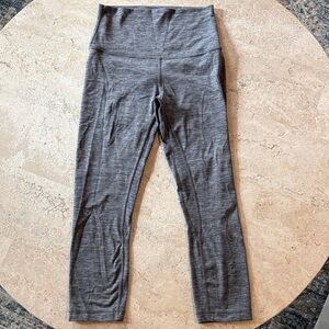 Lululemon size‎ 4 Align capri length gray leggings